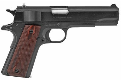 Colt 1911 Classic Pistol Series 70 .38 Super 5" Barrel, 9 Rounds, Rosewood Grips, Blued - $807.99 + Free Shipping