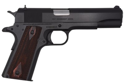 Colt 1911 Government. .45 ACP 5" Barrel 7rd Mag Rosewood Grip Blued - $819.99 + FREE Shipping 