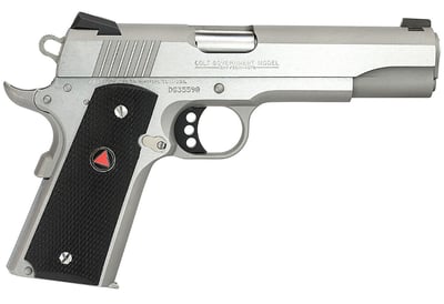Colt Delta Elite 10mm Semi-Auto Pistol, 5" Barrel, 8 Rounds, SS Composite Grips Delta Medallions - $1049.99 + FREE Shipping