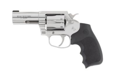 Colt King Cobra, .357 Magnum, 3.00" Barrel, 6 Rds, Stainless, Hogue Finger Grooved Grip - $799.99 (Add to Cart Price) 