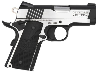 Colt Firearms 1911 Combat Elite Defender Stainless .45 ACP 3" Barrel 7-Rounds - $1349.99 