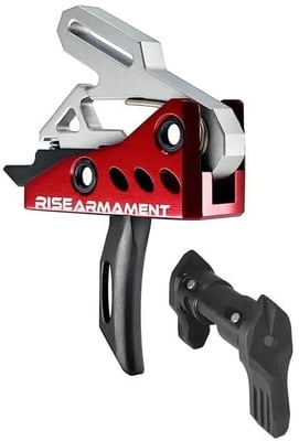 Rise Armament Combo Kit - RA-535 Black Trigger w/6423 Black Ambi Safety Selector - RA-535-BLK-6423 - $179.95 
