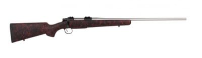Cooper Rifles Excalibur Model 54 6.5 Creedmoor 24" Stainless Barrel Black/Red Webbing w/ Warne Scope Bases - $3399.99