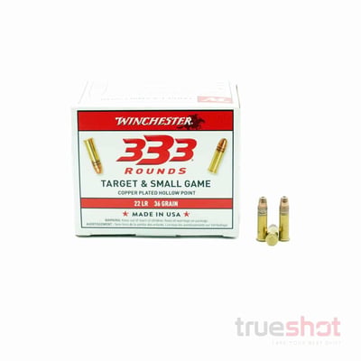 Winchester 22 LR Ammo - 36 Grain - CPHP - $20.99 - FREE SHIPPING 