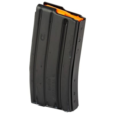 Duramag CPD AR-15 .223 / 5.56 20-Round Aluminum Magazine w/ Orange Follower - $10.49 