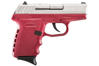 SCCY CPX-2 9mm 3.1" BBL Crimson Poly Grips - $182.99 after code: WELCOME20 