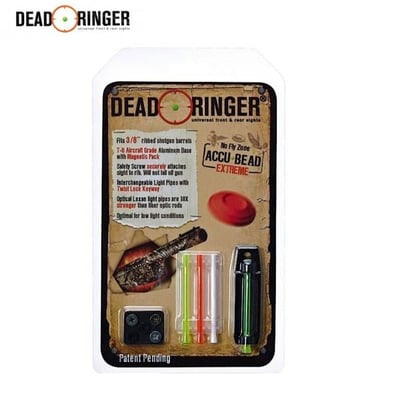 Dead Ringer 3/8" Accu-Bead Extreme Sight Set - $5 (Free S/H over $25)