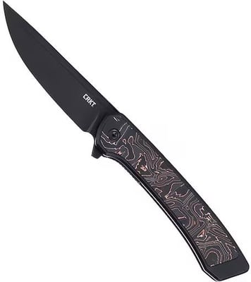 CRKT Q Compact Pocket Knife Black DLC - $100 (Free Shipping on $100+ Orders)
