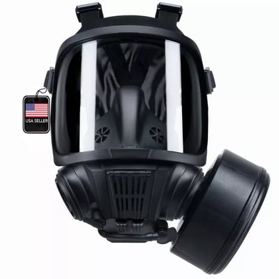CS-101 Military CBRN Gas Mask with N-B-0 Defense Canister - $319.97 w/code "GUNDEALS20" + FREE Shipping