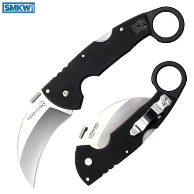Cold Steel Tiger Claw CTS-XHP Alloy Steel Blade G-10 Handle - $116.99