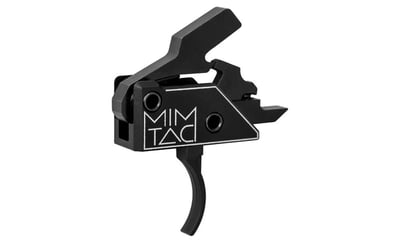 MIMTAC Drastic AR-15 Drop-In Single Stage Trigger – 3.5lb, Black (Curved/Flat) - $59.95 