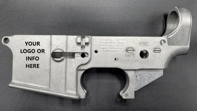 Konza Guns Enhanced Custom Engraved AR15 Lower - $59.99