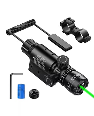 CVLIFE Green Laser Sight Green Dot 532nm Scope with Pressure Switch - $17.71 w/code "NY30" (Free S/H over $29)