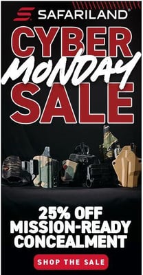 Cyber Monday Sale! @Safariland