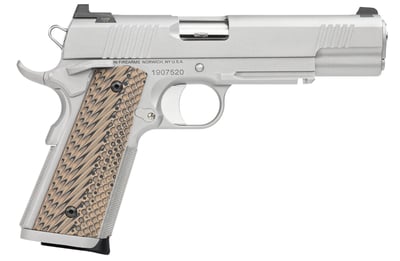 CZ Dan Wesson 1911 Specialist 10mm 5" Barrel 8rd Pistol, Picatinny, G10 Grip, Stainless - $1899.99 
