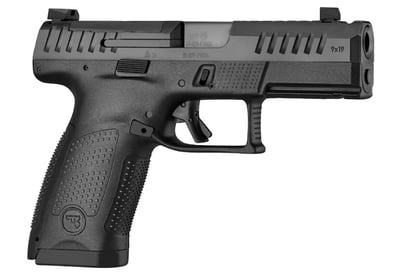 CZ P-10 C 9mm 4" 15rd Pistol, Ported, Optic Ready, Black - $513.99 (Free S/H on Firearms)