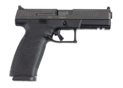 CZ P-10 F .45 ACP Optic-Ready Pistol, 4.5" Barrel, Full Size, 13 Rounds, 3-DOT Sights, Black - $435.63 