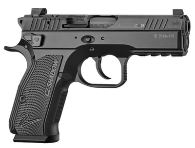 CZ Shadow 2 Carry OR 9mm 4" Barrel 15rd Pistol, 2 Mags, Black - $1208.49 