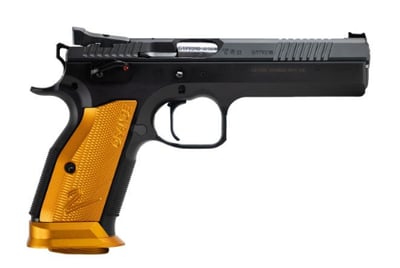 CZ Tactical Sport 2 Orange 9mm 5.2" 20rd Pistol, 3 Mags, Black Polycoat - $1999.99 