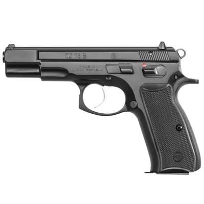 CZ 75 B *CA Compliant 9mm 4.6" Non-Tilted Barrel 10rd Black - $499.99 (add to cart price) 