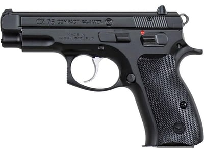 CZ Factory Blemished 75 Compact CA 9mm Luger Pistol 3.75" Barrel 10+1 Round Black - $597.02 (Free Shipping on $100+ Orders)