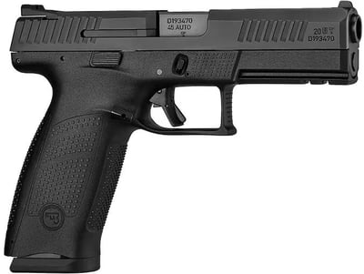 CZ Factory Blemished P-10 F 45 ACP Pistol 4.5" Barrel 13+1 Round Black - $466.84 (Free Shipping on $100+ Orders)
