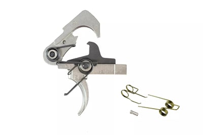 Dirty Bird Industries Single Stage Nickel Teflon Trigger Group, Curved - $29.95 