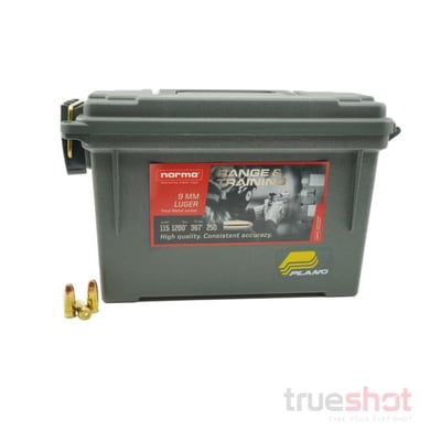 Norma - 9mm - 115 Grain - TMJ 250 rounds w/Box - $59.99 