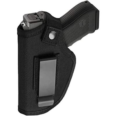 Pistol Holster Universal Right/Left IWB/OWB for Concealed Carry, Fits Glock, M&P Shield & Similar - $9.99 + FREE Shipping