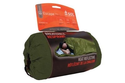 SOL Survive Outdoors Longer Bivvy - OD Green - $39.95 – Buy 2 and receive FREE shipping promo code SHIPSFREE
