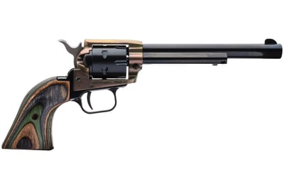 Heritage Firearms Rough Rider Case Hardened .22 LR 6.5" Barrel 6-Rounds Cocobolo Grips - $106.70