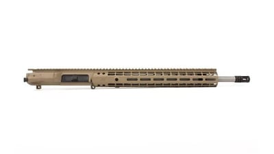Aero Precision M5E1 Complete Upper 18" .308 SS Rifle Barrel EM-15 Handguard - FDE Cerakote - $599.95 