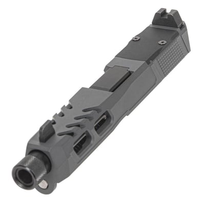 PSA Dagger Complete SW6 RMR Slide Assembly With Threaded Barrel, Gray - $179.99