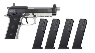 Beretta 92XI SAO, 9mm, 5.1" Threaded Barrel, 4- 10rd Magazines, Optics Ready, Pistol - $674.99