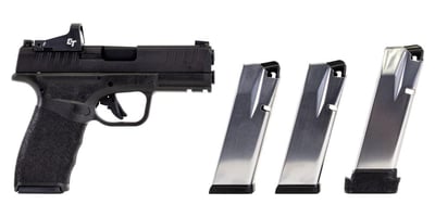 Springfield Armory HELLCAT Pro Compact OSP 9mm Pistol (3)15rd/(2)17rd Mags Pistol, Black - $499.99 