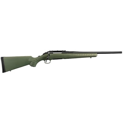 Ruger American Rifle Predator 308 Winchester Bolt Action Rifle 18" Bbl (1)4rd Moss Green RH - $419.99