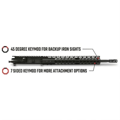 CBC AR-15 Complete Upper .300 AAC Black 16" Barrel - $215.99 shipped w/code "SH1925" (Members Only)