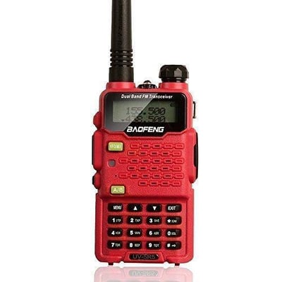 Baofeng Walkie Talkie (2015 Ver.) UV-5R5 5W Dual-Band Two-Way Ham Radio Transceiver UHF/VHF Black/Camo/Red - $27.9 + Free S/H* (Free S/H over $25)