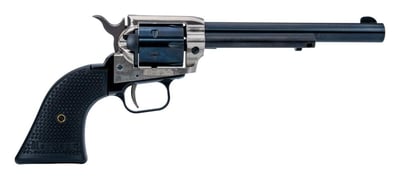 Heritage Rough Rider .22LR 6.5" 6rd Revolver, Nickel / Black - $99.99 