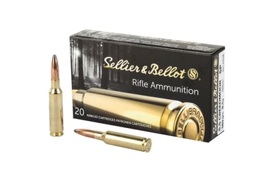 Sellier & Bellot Rifle 6.5 Creedmoor 140 Grain Soft Point Rifle Ammo - 500 Rounds - SB65C - $449.99 (FREE Shipping over $50)