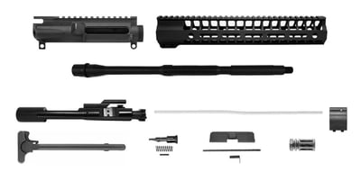 BG Upper Build Kit 16" 5.56 - Black A2 12" M-LOK With BCG & CH - $249.95 