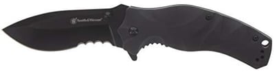 Smith & Wesson Clam Folding Knife, Black, One Size US - $15.60 (down from $30) + FREE Shipping