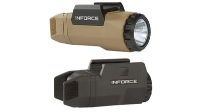 InForce APL Compact, LED, 200 Lumens w/ MIL-STD-1913 Rails FDE or BLK - $69 ($9.99 S/H)