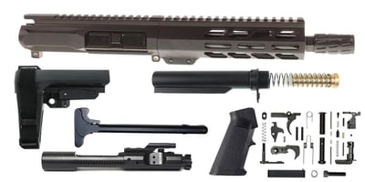 Davidson Defense 'Stone-Wall' 7.5" AR-15 5.56 NATO Nitride Pistol Full Build Kit - $429.99 (FREE S/H over $120)