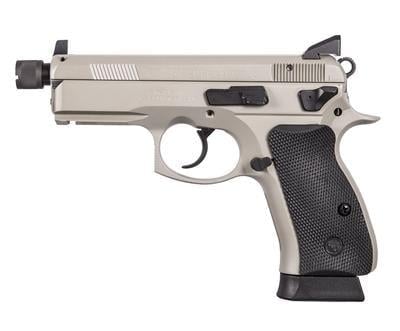 CZ P-01 Urban Grey Suppressor-Ready (Omega) 9 mm Anodized Gray - $499.99 