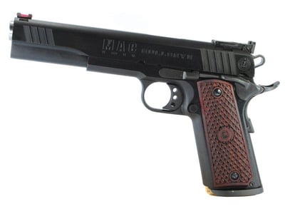 American Classic Arms MAC 1911 Bullseye, 45 ACP, 6″, Dovetail Front/Adj Bomar Rear Sights, Blue, 8-rd - $1122.59