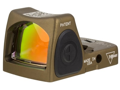 Trijicon RMR HRS Type 2 Reflex Red Dot Sight Adjustable LED 3.25 MOA Red Dot Hard Anodized Coyote Brown - $490.66 + Free Shipping