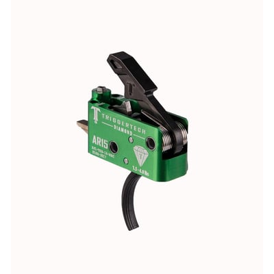 TRIGGERTECH - AR Diamond Trigger Single-Stage Curved Green/Black - 159.99 after code "CART20" (Free S/H over $99)
