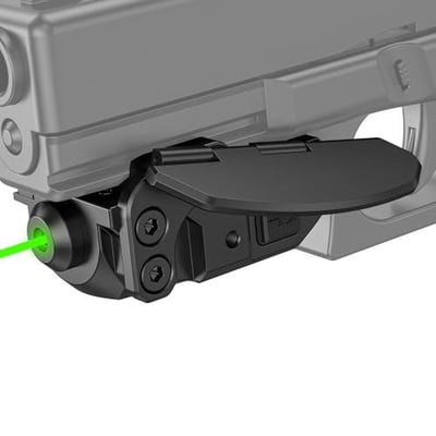 35% off CVLIFE Laser Sight for Pistol with Handstop, Low Profile Rechargeable Pistol Laser Sight Compatible with 21MM Picatinny Rail, Green/Red Laser Beams with Strobe Mode w/code BE9VYB63 + FREE Shipping