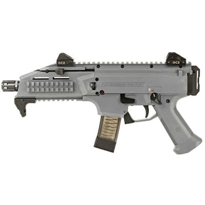 CZ Scorpion EVO 3 S1 9mm Battleship Grey Semi-Automatic 20 Round Pistol - $799.99